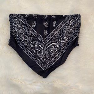 Cowgirl bandeau top NWOT